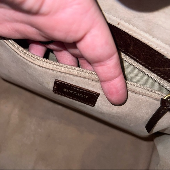 Vintage Kate Spade Leather Brown Purse Y2K shoulder bag - Picture 7 of 8